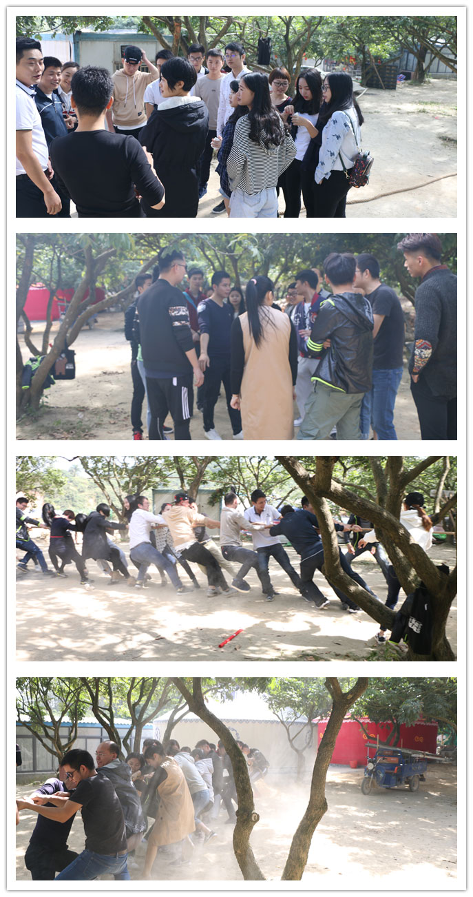 游戲環(huán)節(jié)——拔河比賽