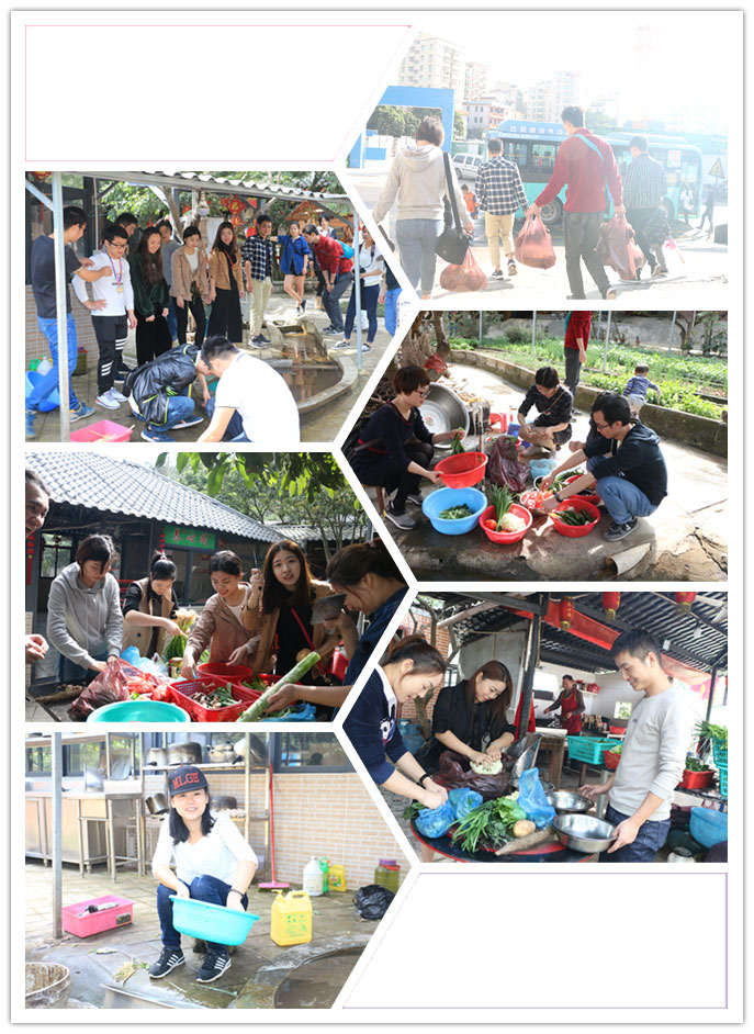 美食環(huán)節(jié)——分工合作,井然有序