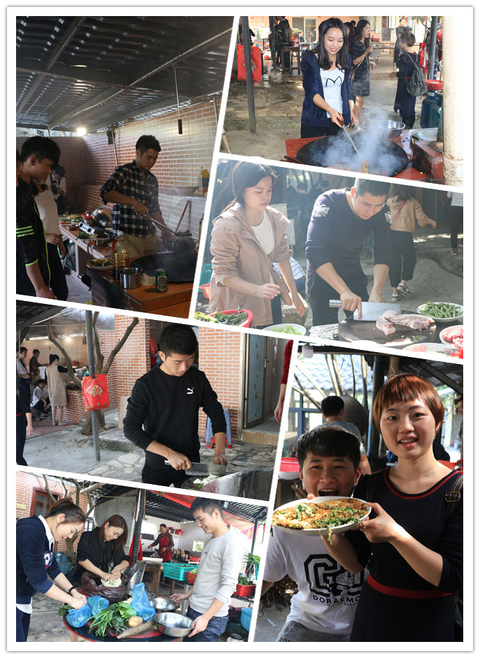 美食環(huán)節(jié)——才藝展示,各顯神通