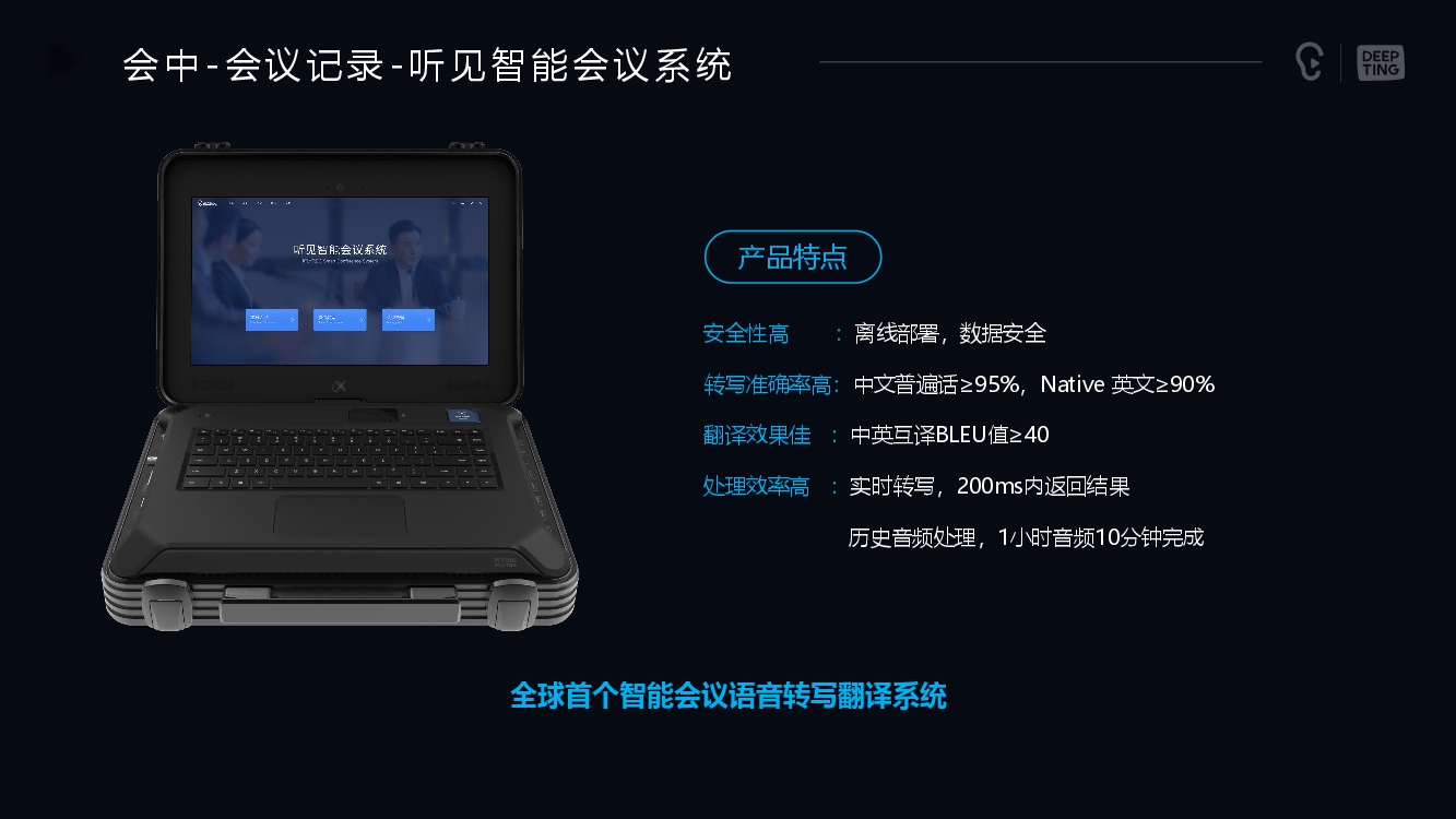 聽見智能會議系統
